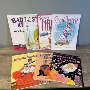 Children Book Bundle Toddler Preschool Princess Fairy Girls Hardcover Paperback